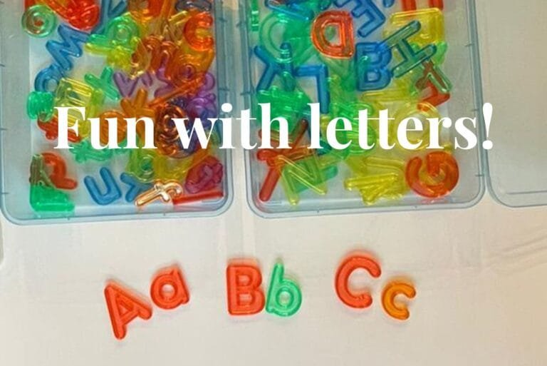 IDEA DIDATTICA: Fun With Letters! - FunLab Workshop
