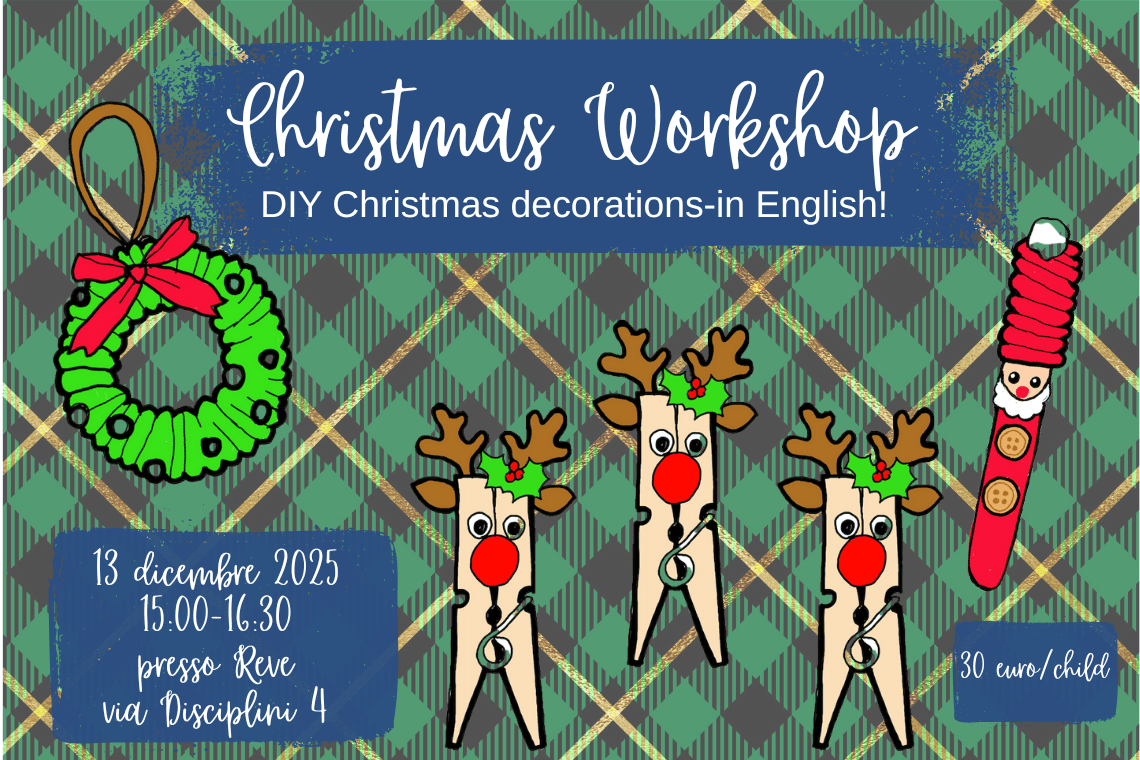 FunLab Workshop Saturday Workshops in English at Reve Concept Store Via Disciplini 4